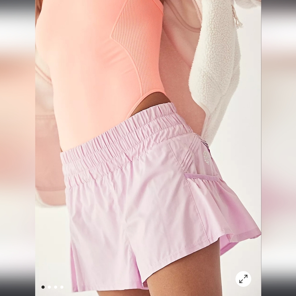 FP Movement Get Your Flirt On Shorts - Peony Pink